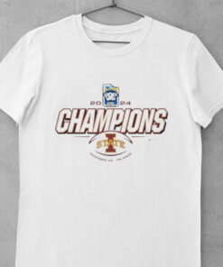 Iowa State Cyclones 2024 Pop Tarts Bowl Football Champions shirt