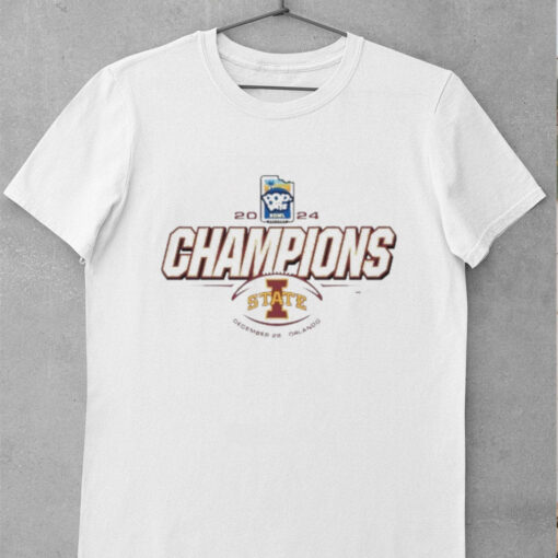Iowa State Cyclones 2024 Pop Tarts Bowl Football Champions shirt