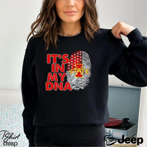 Iowa State Cyclones It’s In My DNA Fingerprint shirt