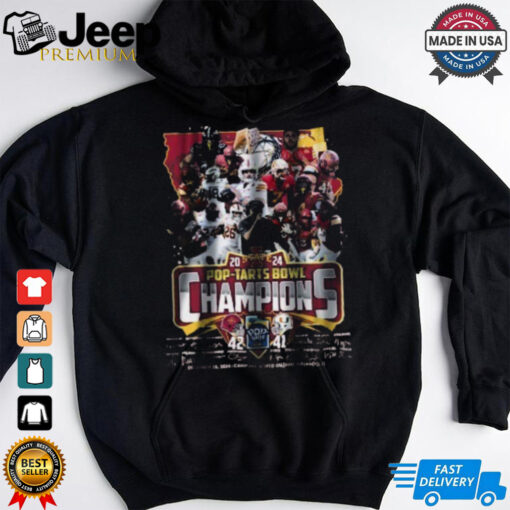 Iowa State Cyclones Team 2024 Pop Tarts Bowl Champions Signatures Shirt
