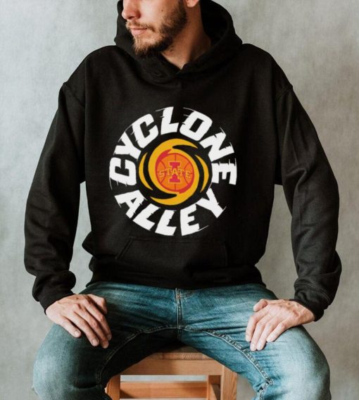 Iowa State Cyclones basketball cyclone alley logo shirt