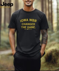 Iowa Wbb Changed The Game Tee Shirt