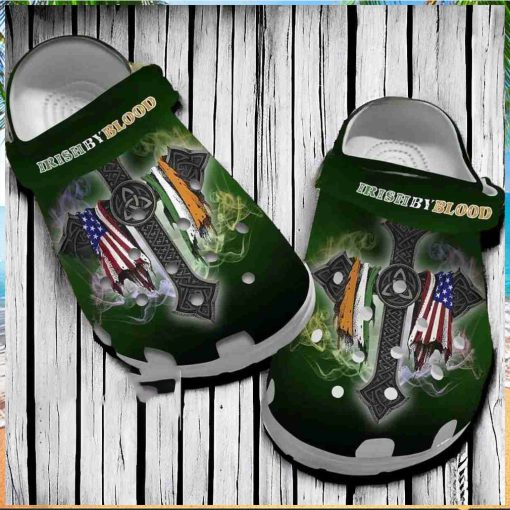 Irish By Blood Crocs American By Birth Crocs