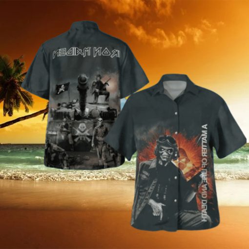 Iron Maiden A Matter Of Life And Death Hawaiian Shirt