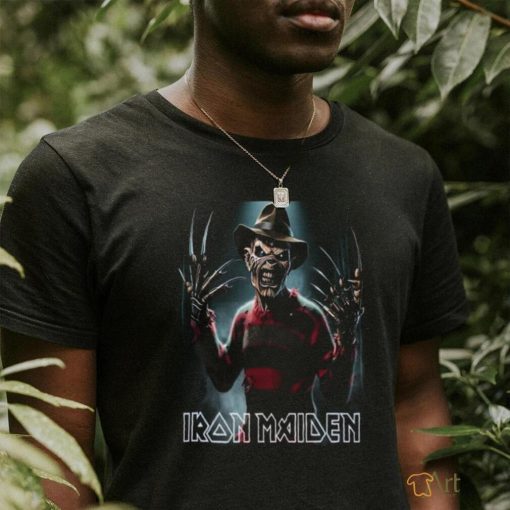 Iron Maiden Metal Head X Freddy Krueger shirt