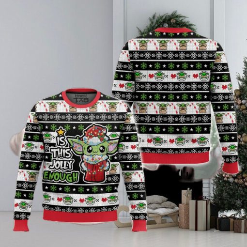 Is This Jolly Enough Yoda Ugly Sweater