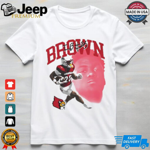 Isaac Brown Cardinal graphic shirt