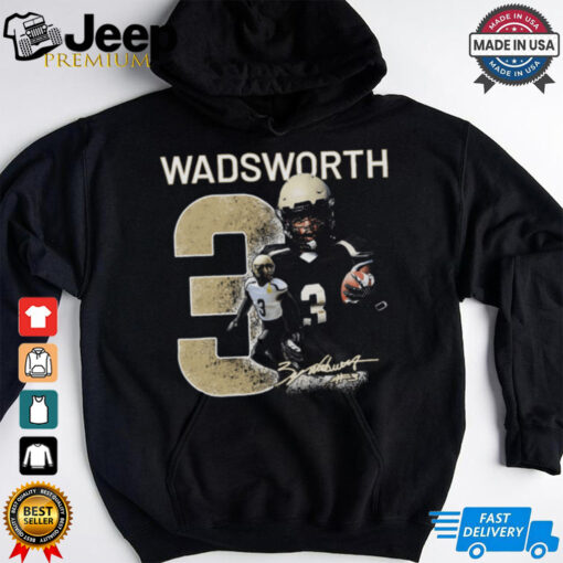 Isaiah Wadsworth signature 2024  t shirt