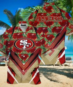 Island Pattern San Francisco 49ers Hawaiian Shirt