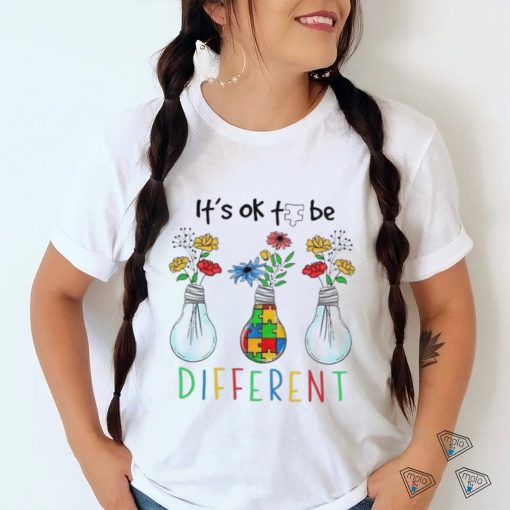 ItS Ok To Be Different Autism Awareness Shirt