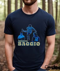 Italia Roberto Baggio graphic shirt