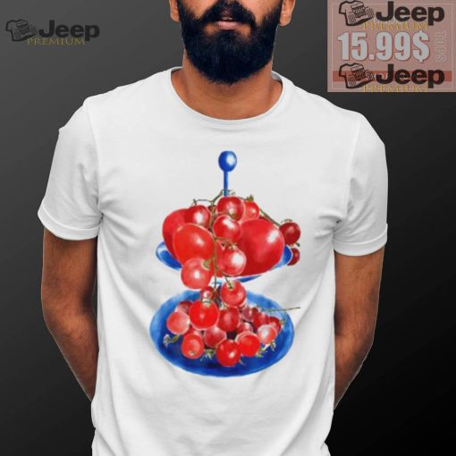 Italian Tomato platter art shirt