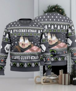 Its Curry stmas! I Love Curry stmas Log Horizon Ugly Christmas Sweater