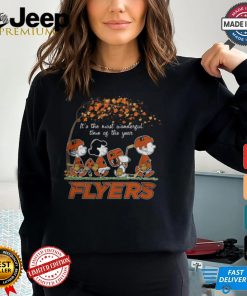 It’s The Most Wonderful Time Of The Year Peanuts Characters x Philadelphia Flyers Shirt