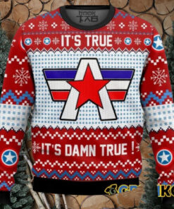 It’s True, It’s Damn True Kurt Angle Ugly Sweater