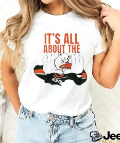 Its all about the Miami Hurricanes mascot football shirt