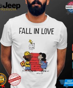 J Dilla of Slum Village Lucy of Peanuts Fall in Love Shirt