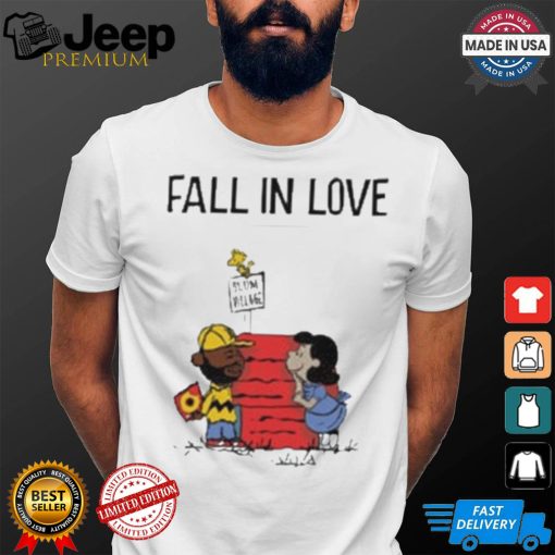 J Dilla of Slum Village Lucy of Peanuts Fall in Love Shirt