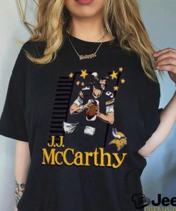 J.J. McCarthy Minnesota Vikings Homage Caricature Player Tri Blend T Shirt