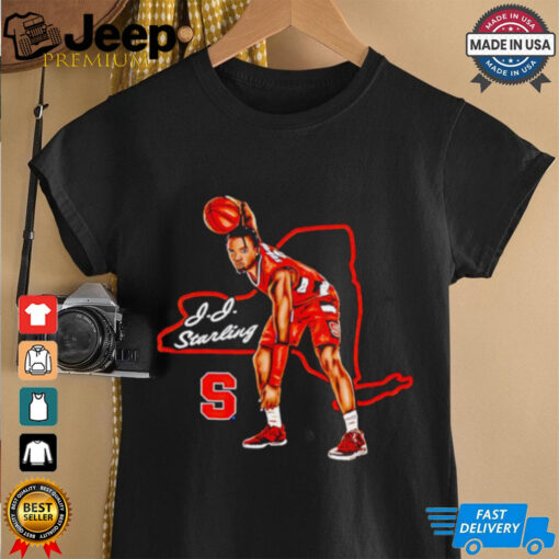 JJ Starling New York Native Syracuse Orange cartoon shirt