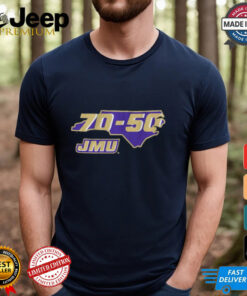 JMU Football 70 50 Shirt