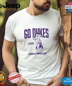 JMU Football Go Dukes Mascot Shirt