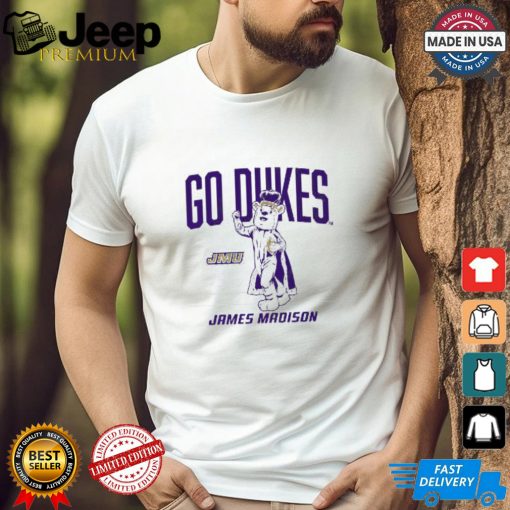 JMU Football Go Dukes Mascot Shirt