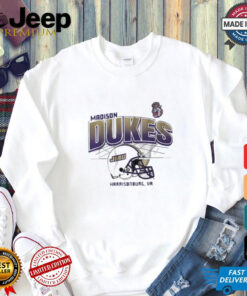 JMU Football Helmet Grid Harrisonburg, Va T Shirt