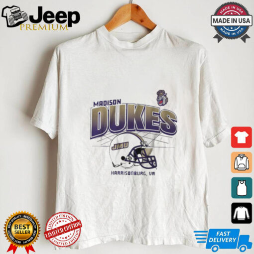 JMU Football Helmet Grid Harrisonburg, Va T Shirt