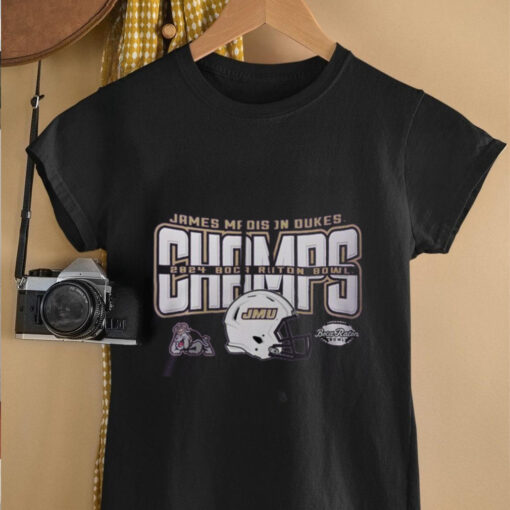 JMU Football x Boca Raton Bowl Champions 2024 Shirt