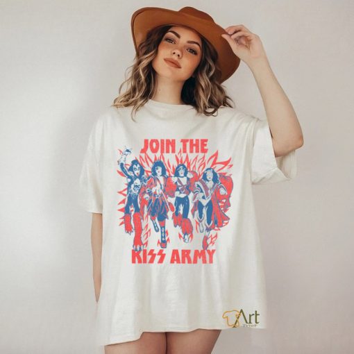 JOIN THE KISS ARMY T SHIRT