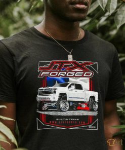 JTX Forged White Truck T shirt