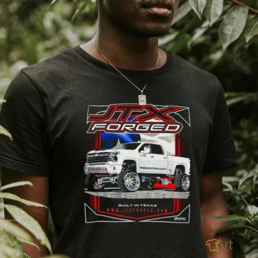 JTX Forged White Truck T shirt