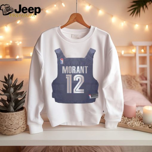 Ja Morant bulletproof vest jersey shirt
