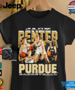 Jack Benter Purdue Boilermakers basketball vintage graphic shirt