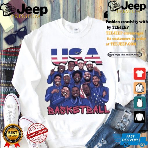 Jack Perkins Usa Basketball T shirt