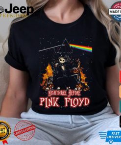 Jack Skellington Iron Throne Nightmare Before Pink Floyd Halloween 2024 Shirt