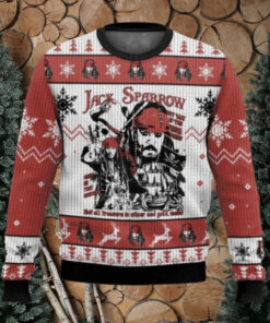 Jack Sparrow The Pirate’s Life For Me Ugly Christmas Sweater