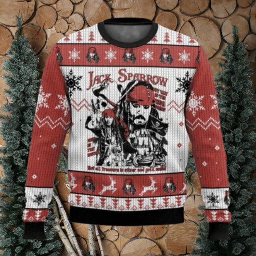 Jack Sparrow The Pirate’s Life For Me Ugly Christmas Sweater