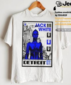 Jack white august 5th 2024 saint andrew’s hall detroit mi poster shirt