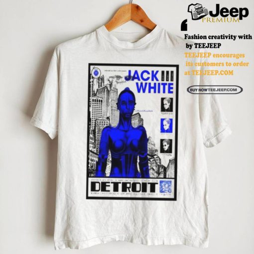 Jack white august 5th 2024 saint andrew’s hall detroit mi poster shirt