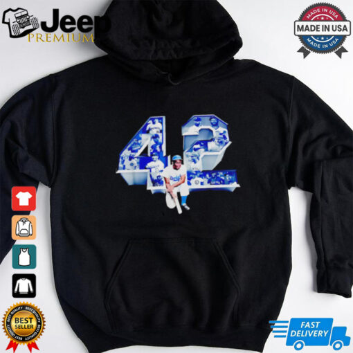 Jackie Robinson 42 Brooklyn Dodgers shirt