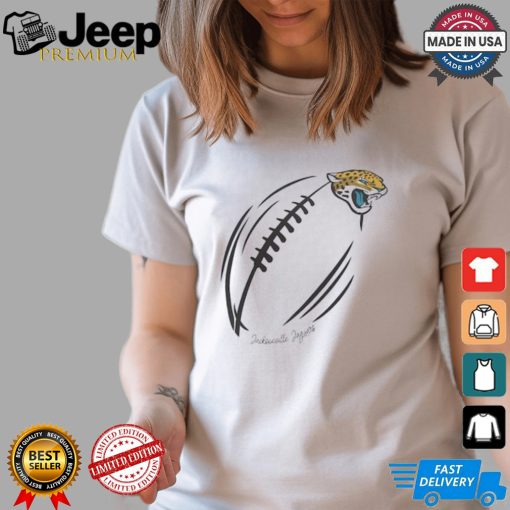 Jacksonville Jaguars G III 4Her by Carl Banks Subtle Football Fitted  T Shirt