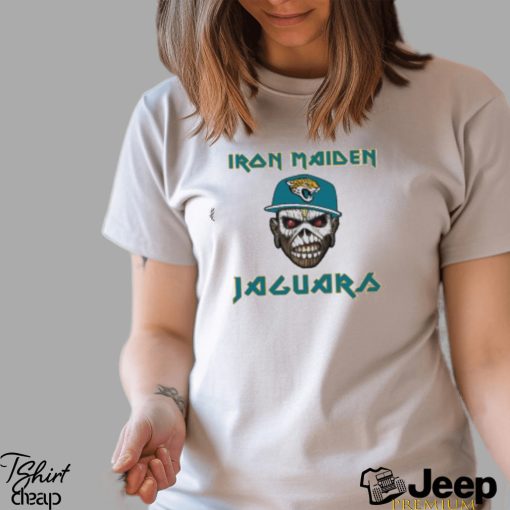 Jacksonville Jaguars Iron Maiden Rock Band T Shirt