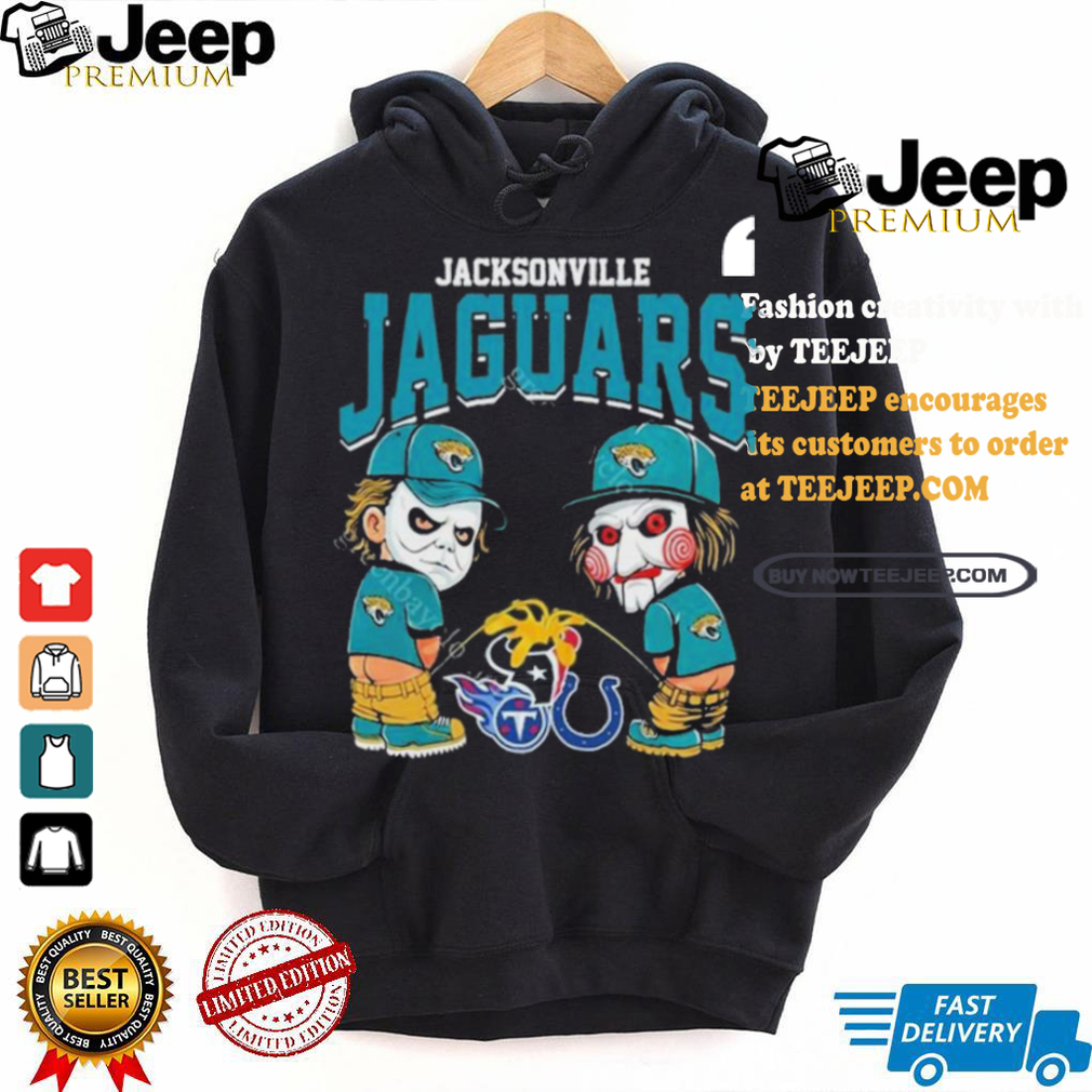 Jacksonville Jaguars NFL Halloween Peeing Funny Shirt