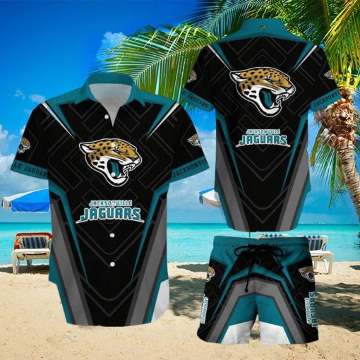 Jacksonville Jaguars NFL SAS New Trends Hawaiian Shirt And Short For Men Women Gift Summer beach