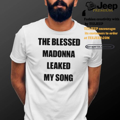 Jadethirlwall The Blessed Madonna Leaked My Song Shirt