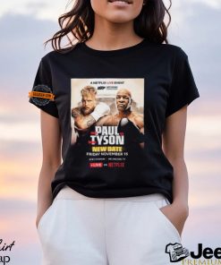 Jake Paul Vs Mike Tyson Matchup New Date On Friday November 15 At AT And T Stadium In Arlington TX Unisex T Shirt