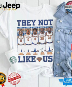 Jalen Brunson Mikal Bridges Og Anunoby New York Knicks They Not Like Us T shirts