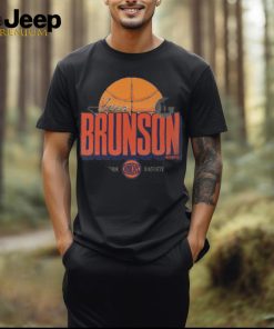 Jalen Brunson New York Knicks Label T Shirt